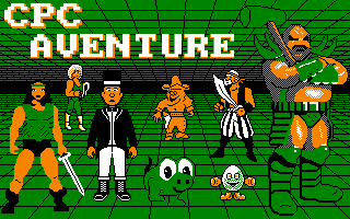first screenshot of the game CPC-Aventure