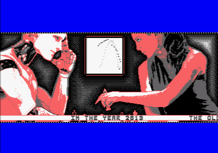 Mind in Motion, an Amstrad CPC demo by Software Failure