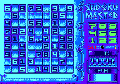 sudoku for Amstrad CPC
