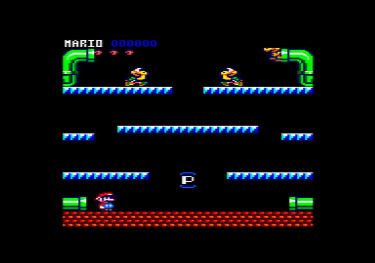 écran de jeu de Mario Bros 2023